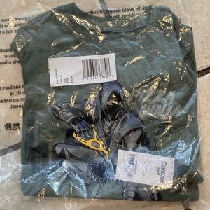 New Long Sleeve Kid Pizza Ninja Jersey Tee